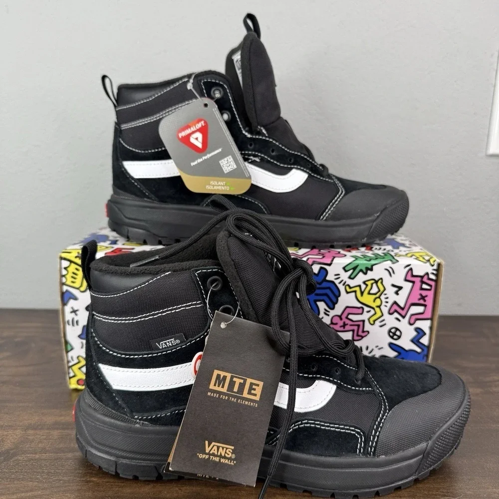 Vans UltraRange Exo Hi MTE-1 Men's Size 6.5/W8 All Weather Boots Black White